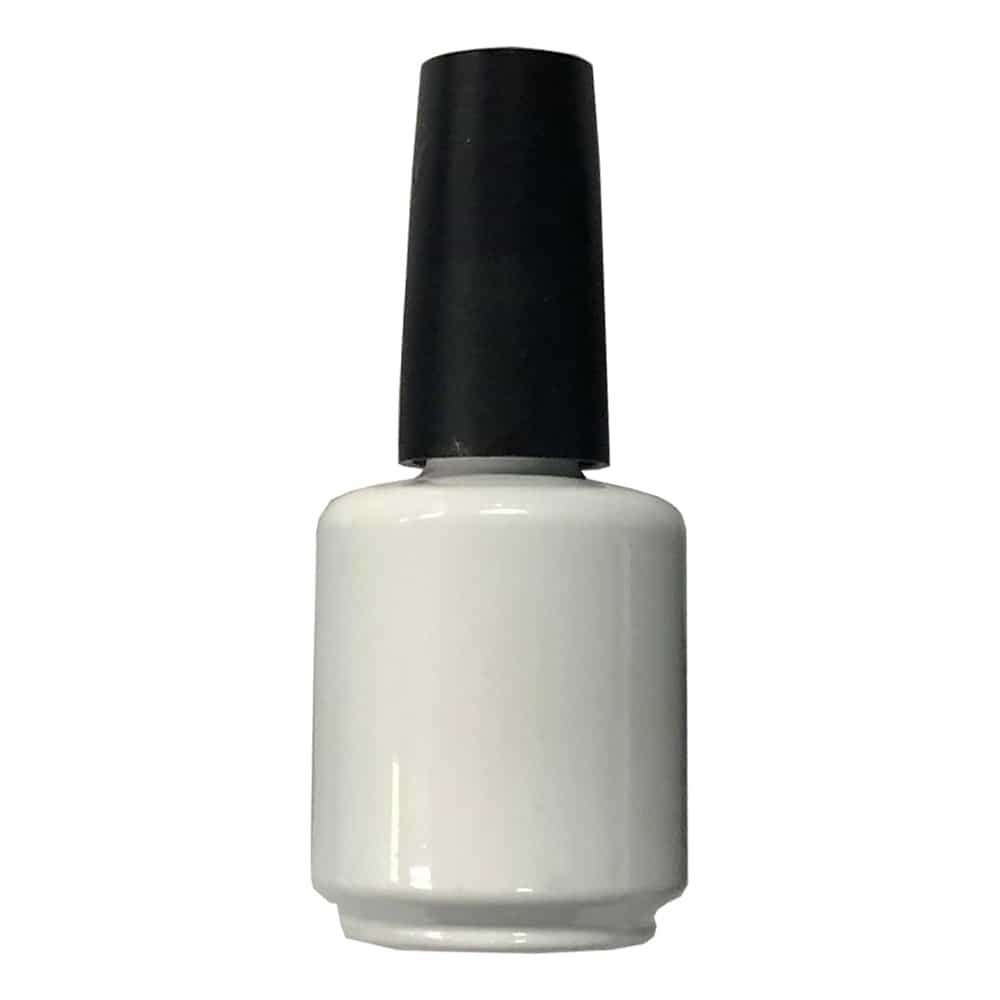 White Smoke Berkeley Painted Bottle 0.5 oz/15mm WHITE BT253-WH