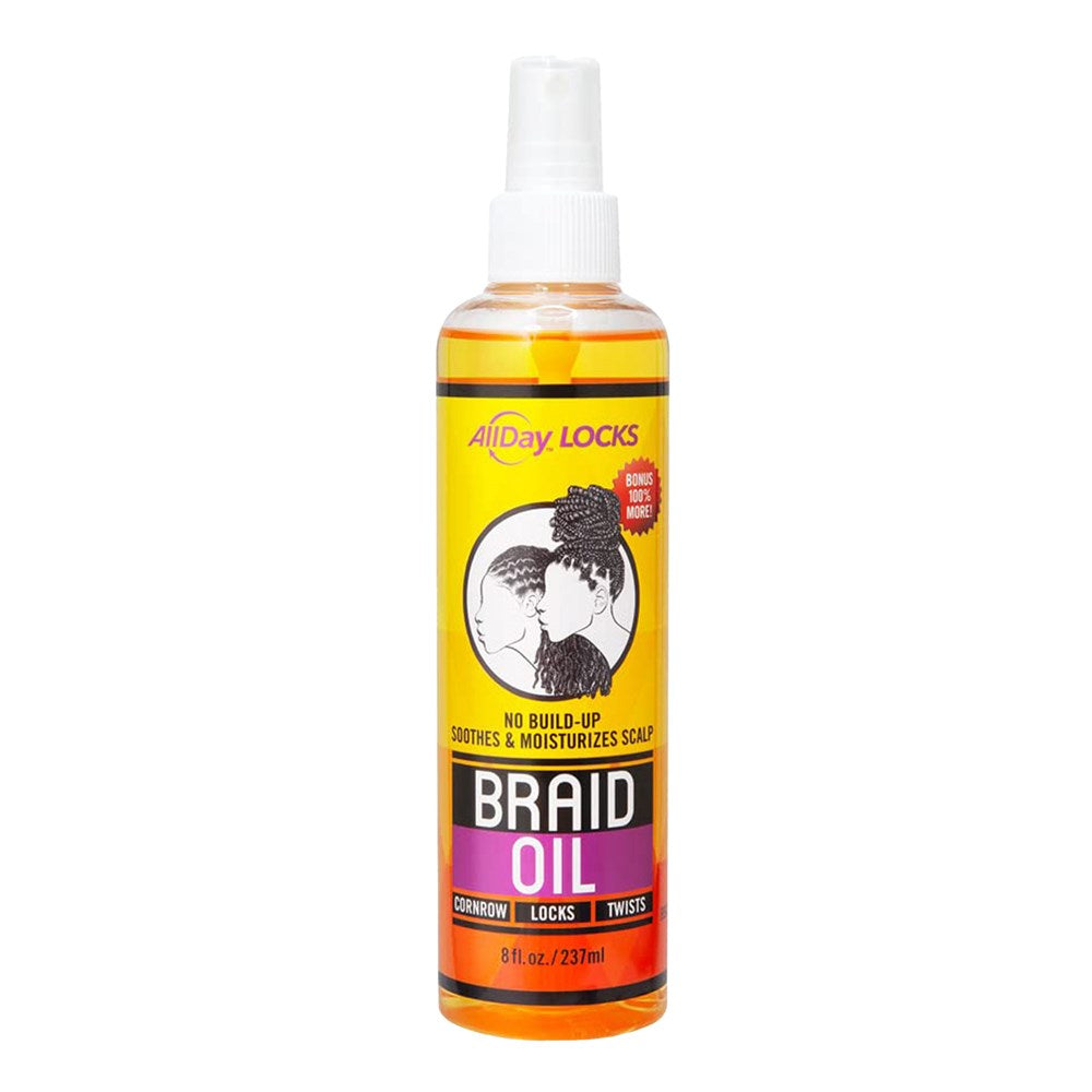 White Smoke ALLDAY LOCKS Braid Oil (8oz)
