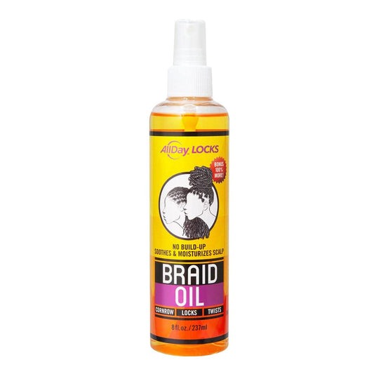 White Smoke ALLDAY LOCKS Braid Oil (8oz)