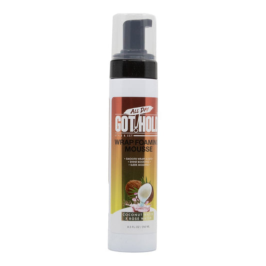 Light Gray ALL DAY GOT HOLD Wrap Foaming Mousse (8.5oz)