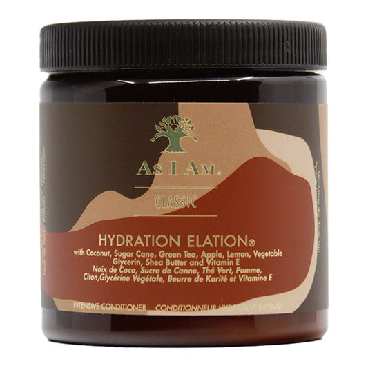 Black AS I AM Hydration Elation Intensive Conditioner (8oz)