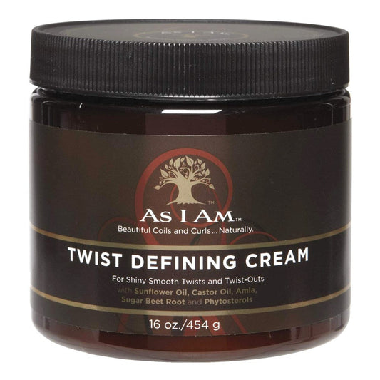 Dark Slate Gray AS I AM Twist Defining Cream (16oz)