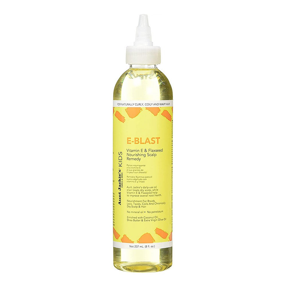 White Smoke AUNT JACKIE'S Kids E-Blast Vitamin E &amp; Flaxseed Scalp Remedy (8oz)