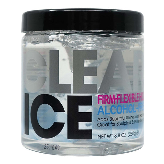 Black AMPRO Clear Ice - Protein Styling Gel [Ultra Hold]