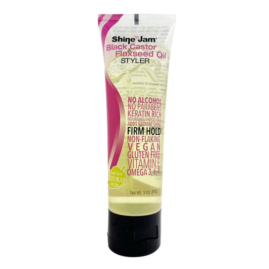 White Smoke AMPRO Shine 'n Jam Gel [Black Castor &amp; Flaxseed Oil]