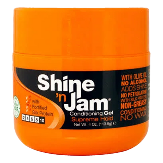 Orange Red AMPRO Shine 'n Jam Conditioning Gel (Supreme Hold)