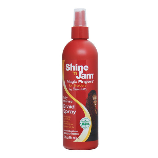 White Smoke AMPRO Shine 'n Jam Magic Fingers Braid Spray (12oz)