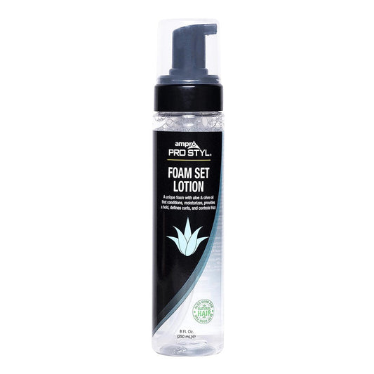 Black AMPRO Foam Set Lotion (8oz)