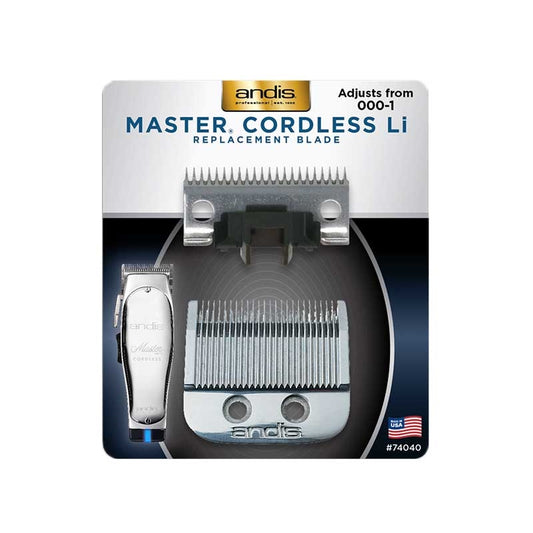 Light Gray Andis  (74040) Cordless Master Replace Blade with driver