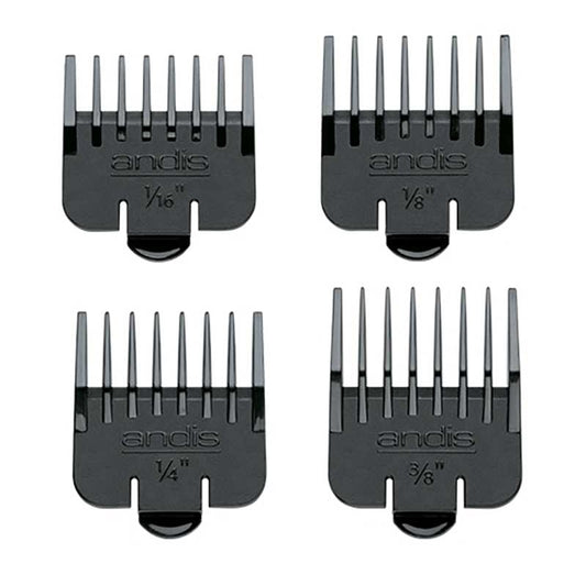 White Smoke Andis  (04640) Outliner 4 Pieces Guide Set