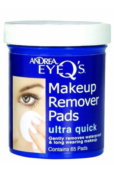 White Smoke ANDREA EyeQ's Ultra Quick Makeup Remover Pads (65pads)
