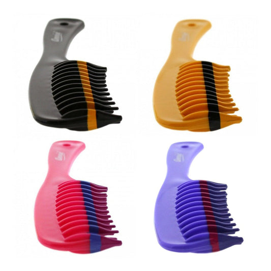 White Smoke ANNIE Detangler Comb