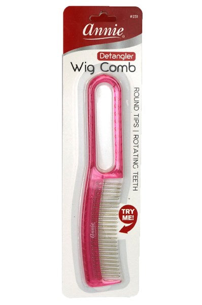White Smoke ANNIE Detangler Wig Comb Assorted #231 [pc]