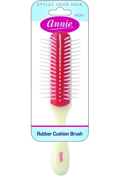 White Smoke ANNIE Rubber Cushion Brush