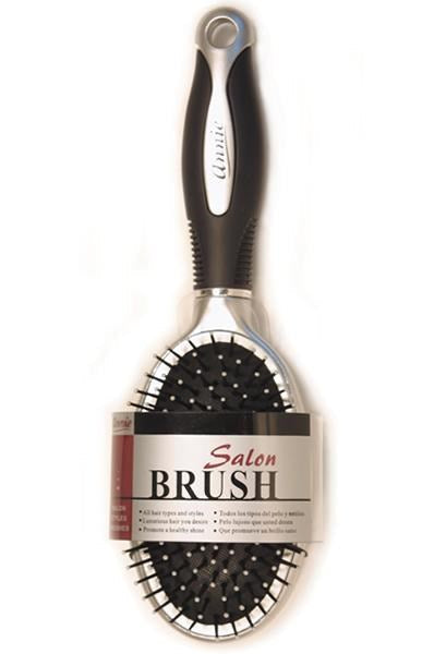 White Smoke ANNIE Salon Oval Cushion Brush [Large]