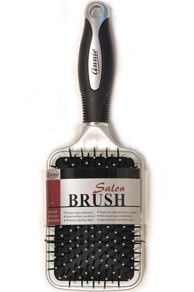 White Smoke ANNIE Salon Paddle Cushion Brush [Jumbo]