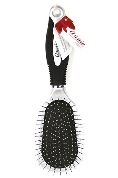 White Smoke ANNIE Salon Fan Cushion Brush #2234 [pc]