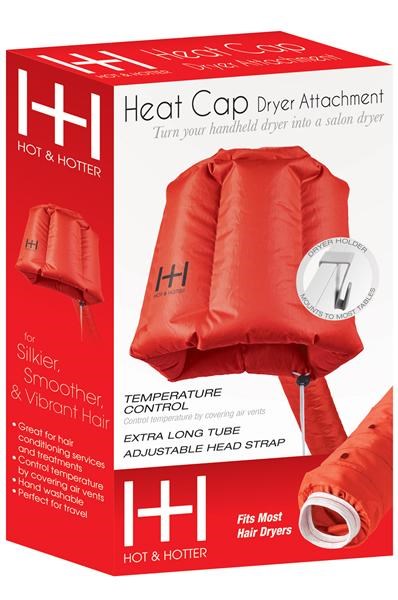 White Smoke ANNIE Hot &amp; Hotter Heap Cap Dryer Attachment