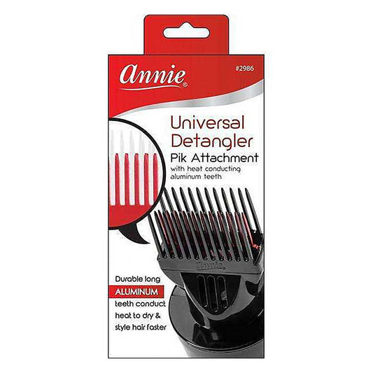 White Smoke ANNIE Universal Fit Detangler Hair Dryer Pik