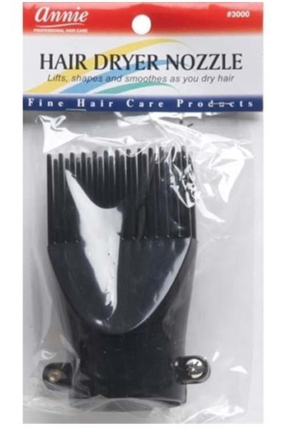 Light Gray ANNIE Screw Tighten Hair Dryer Nozzle