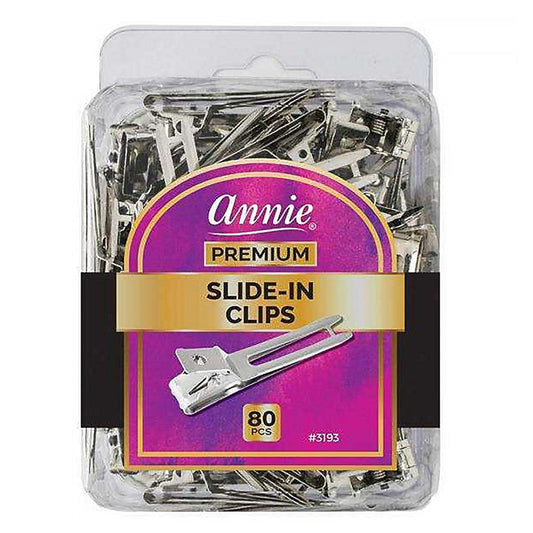 Light Gray ANNIE Slide-In Clips (80pcs/pack)