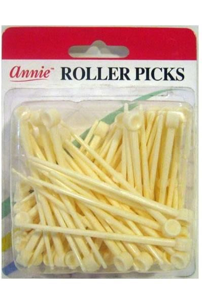 Tan ANNIE 80pcs Plastic Roller Picks