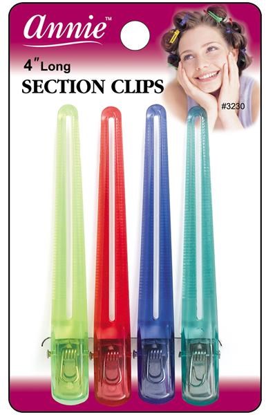 White Smoke ANNIE 4 pc Section Clip -4 inch #3230