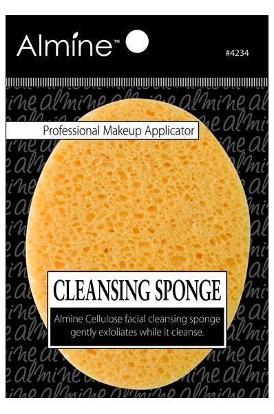 Black ANNIE Almine Cleansing Sponge - Oval