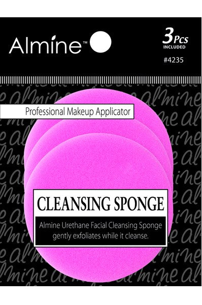 Black ANNIE Almine Cleansing Sponge 3pc