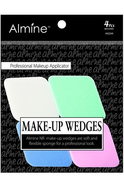 Black ANNIE Almine 4pc Make-up Wedges