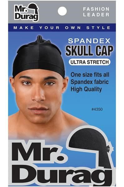 Cornflower Blue ANNIE Mr. Durag Spandex Skull Cap