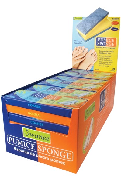 White Smoke ANNIE Swanee Pumice Sponge [24pcs/ds]