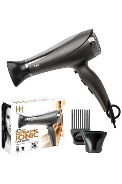 White Smoke ANNIE Hot &amp; Hotter Ceramic Ionic 1875 Hair Dryer