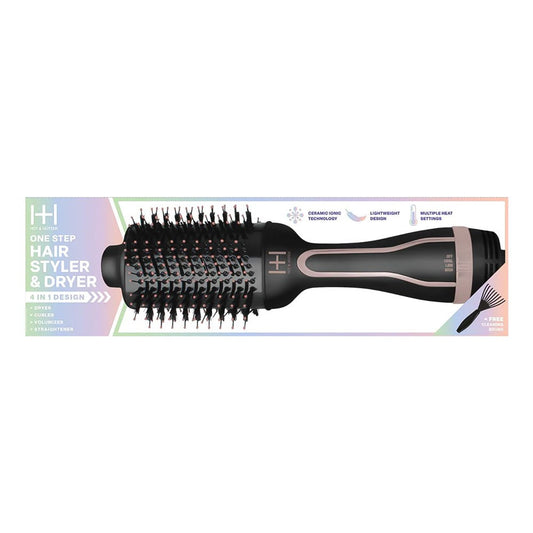 White Smoke ANNIE Hot &amp; Hotter One Step Hair Styler &amp; Dryer 4 in 1