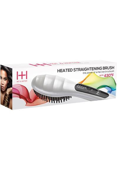 White Smoke ANNIE Hot &amp; Hotter Straightening Brush #5948