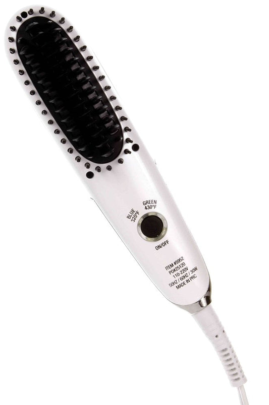 White Smoke ANNIE Hot &amp; Hotter Mini Heated Straightening Brush