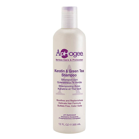 Light Gray APHOGEE Keratin &amp; Green Tea Shampoo (12oz)