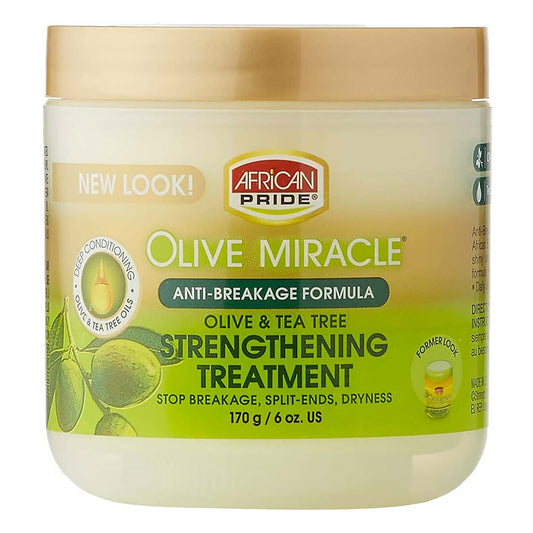Wheat AFRICAN PRIDE Olive Miracle Creme Anti-Breakage (6oz)