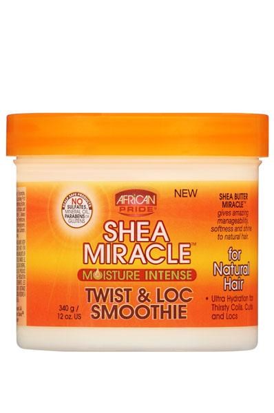 Dark Orange AFRICAN PRIDE Shea Miracle Twist &amp; Loc Smoothie (12oz)