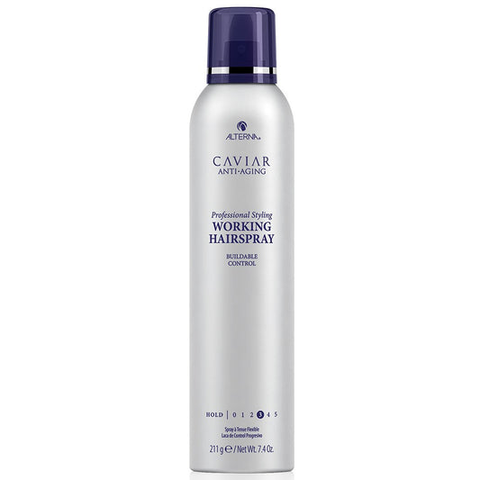 Gray Alterna Caviar Styling Working Hairspray