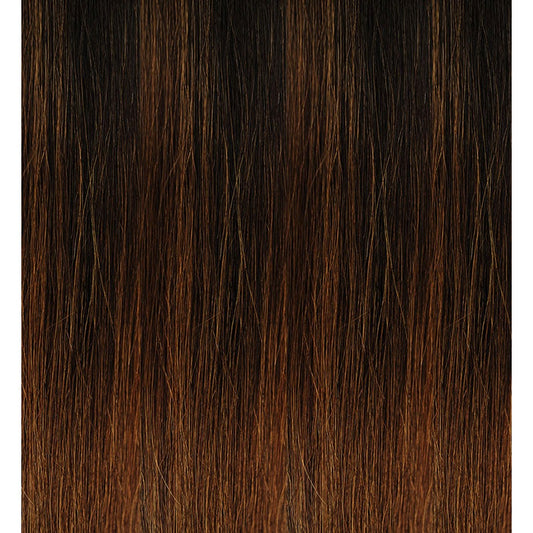 Black Aqua Tape-In Extensions #1B/4 Balayage 10pc