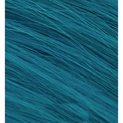 Dark Cyan Aqua Cylinder Hair Extensions Teal 18"