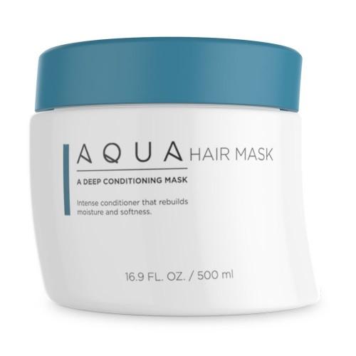 Light Gray Aqua Hair Extensions Mask 17oz