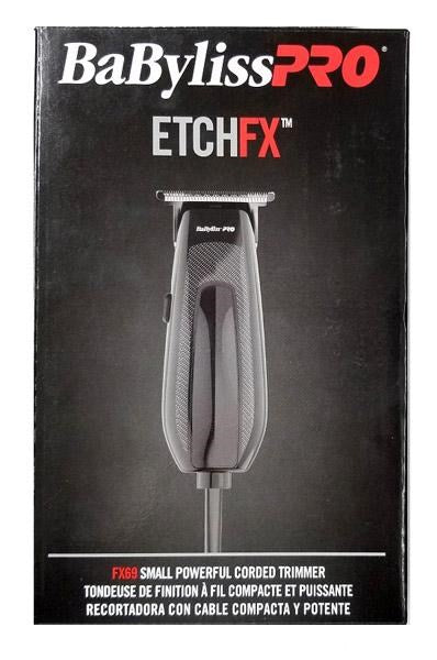 Dark Slate Gray BABYLISS PRO ETCHFX Powerful Corded Trimmer