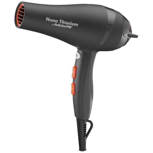 White Smoke BABYLISS PRO Ionic, Nano Titanium &amp; Ceramic Dryer 1700 W