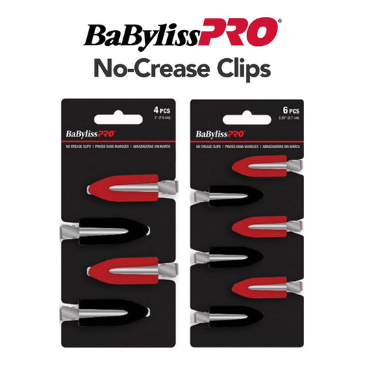 White Smoke BABYLISS PRO No-Crease Clips