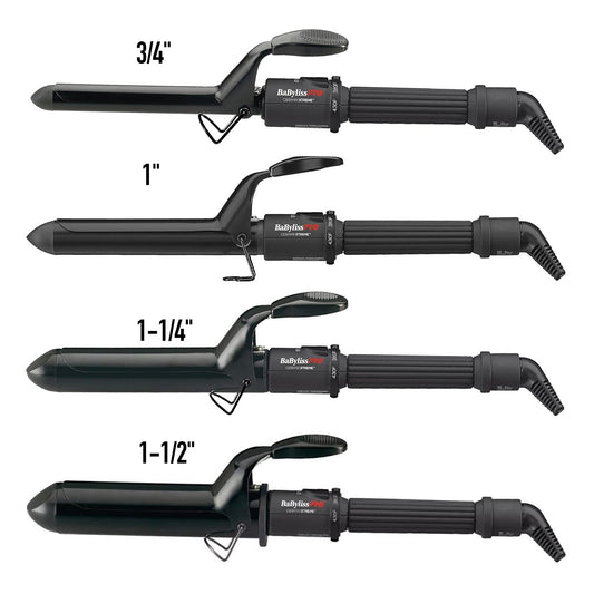 White Smoke BABYLISS PRO Ceramic Spring Iron