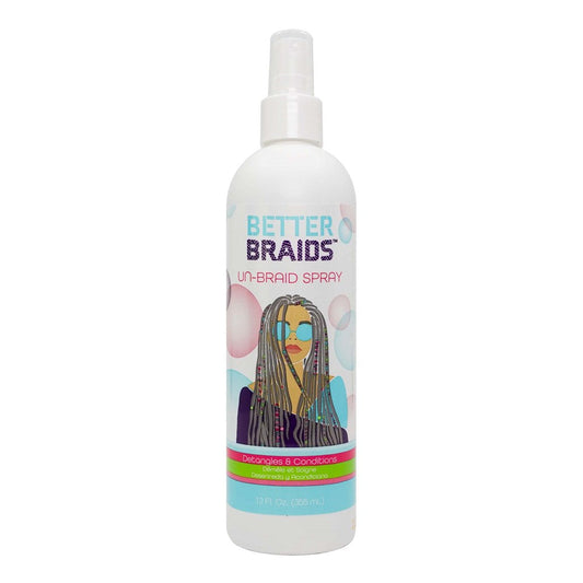 White Smoke BETTER BRAIDS Un-Braid Spray (12oz)