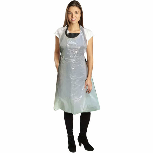 White Smoke Dannyco Disposable Aprons 50pcs BESPEAPRON1C