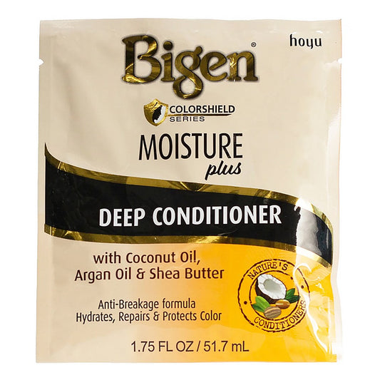 Light Gray BIGEN Moisture Plus Deep Conditioner Packet (1.75oz)